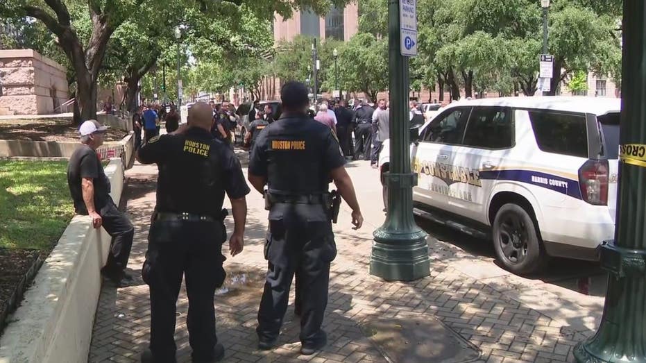 HARRIS COUNTY DEPUTY SHEILA JONES SHOT IN DOWNTOWN HOUSTON; SUSPECT ALSO INJURED IN ALTERCATION