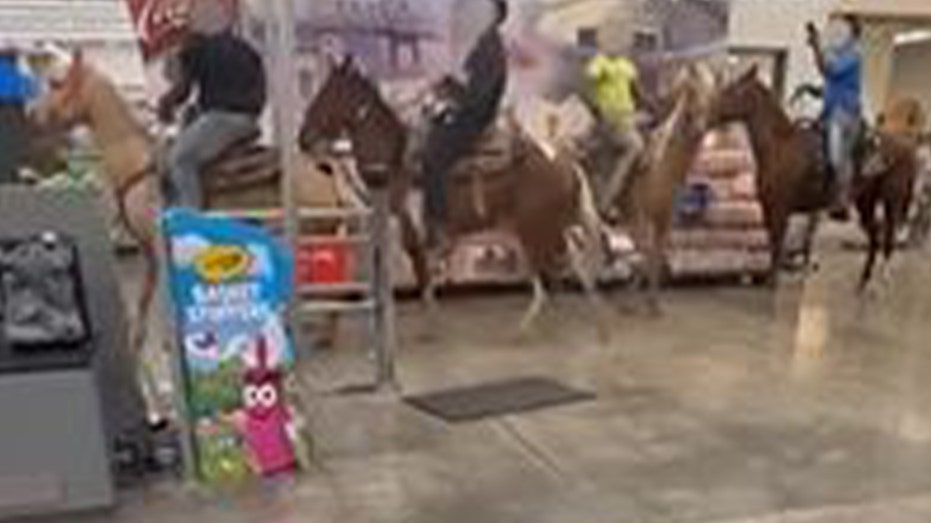 Four Individuals Charged After Riding Horses Through Louisiana Walmart